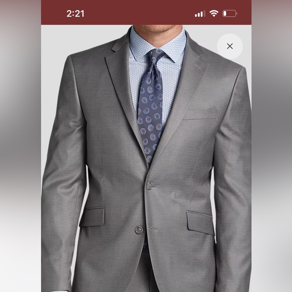 Van Heusen Charcoal Blazer - Picture 1 of 6